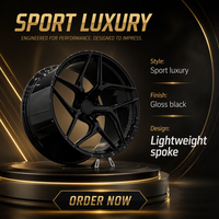 5X120 Racing Roues de voiture forgées 20 21 pouces Drag Racing Rim pour corvette C7 C8