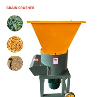 Broyeur de tiges de maïs à production de poudre fine, machine à fourrage double fonction humide/sèche pour l'alimentation des bovins et des ovins