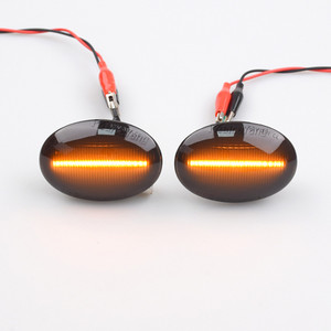 Feux latéraux dynamiques à LED pour MINI Cooper R55 R56 R57 R58 R59 2007-2013 Répéteur LED <span class=keywords><strong>Clignotant</strong></span> Indicateur de flux - Product Image 5