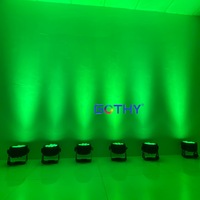 Étanche 12x15w Rgbwa + Uv 6In1 led par batterie Ip65 sans fil extérieur batterie par
