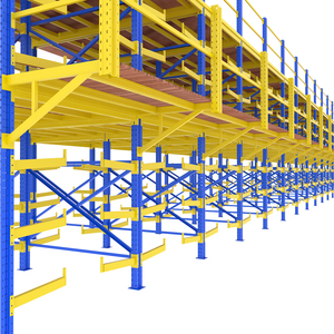HongLong Warehouse Shelf Storage Racks System Attic Platform Racking Increases Space Usage