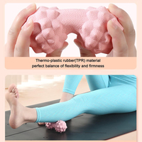 Boule de Massage d'arachide Double rouleau de Massage de crosse pour la thérapie de Yoga de déclencheur de libération myofasciale de point d'acupuncture musculaire de tissu profond
