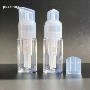 Envase cosmético al por mayor, botella pulverizadora de polvo fino, botella de plástico multicolor para polvo de bebé de 60 ml, portátil con bomba. - Product Image 6