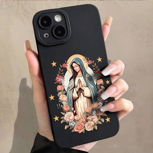 Coque de téléphone portable en TPU avec impression étoile et fleur, protection de l'objectif, pour iPhone X, XR, XS, 11, 12, 13, 14, 15, 16, 17 Pro Max - Product Image 2