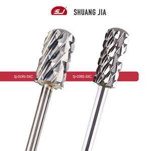 SHUANGJIA 5 1 strumento professionale per Manicure 3/32 ''Gel per rimuovere Super taglio canna piccola 5XC carburo di tungsteno trapano per unghie - Product Image 2