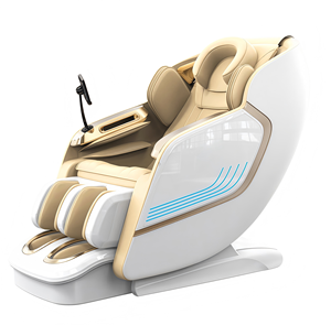 Chaise de <span class=keywords><strong>massage</strong></span> 3D à gravité zéro à corps entier, best-seller Amazon, Bluetooth, piste SL, musique HiFi, écologique, commande vocale intelligente - Product Image 2