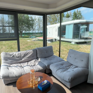 Мобильный дом-капсула для кемпинга: современный, экологичный, в стиле космического корабля, для отелей и гостевых домов, контейнерный дом - Product Image 4