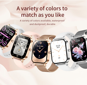 Phụ Nữ Mới Thông Minh Đồng Hồ 1.75 Inch HD Màn Hình 8.8Mm Siêu Mỏng Kim Loại Trường Hợp Bt Cuộc Gọi Quản Lý Sức Khỏe Nhà Máy Mk90 Smartwatch - Product Image 6