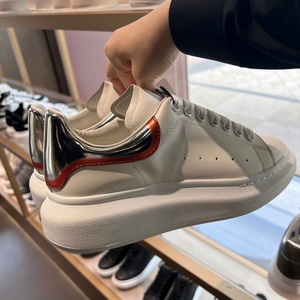 Zapatillas de Diseñador de Lujo de Alta Calidad, Zapatos Casuales para Hombre y Mujer, Cómodos, de Cuero Genuino, con Cordones, Plataforma, Zapatillas de Moda - Product Image 4