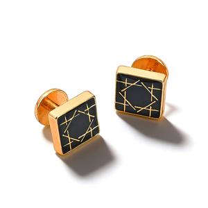 Botón cuadrado de metal KUNSHUO para Baju Melayu, botón de camisa, ropa, logotipo de marca personalizado, botón malayo para ropa Baju Melayu - Product Image 6