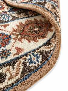 Alfombra Oushak de Lana de Nueva Zelanda Tejida a Mano de Primera Calidad |   Alfombra Oriental Hecha a Mano - Product Image 6