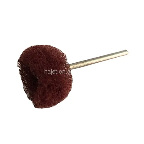 Manufacturers Polishing Bristle Brush Jewelry Tools Brown Non- Woven Polishing Brush