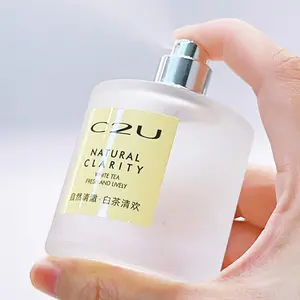 2024 New Fashionable Glass Bottle OEM/ODM White Tea Perfume Fragrance Women Perfume with Original Spray WOODY Female ODM OEM C2U