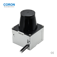 Capteur de distance LiDAR GDS-F31, détection d'obstacles, grand angle de vision de 270°, mesure longue distance de 25 mètres, interface RS-232