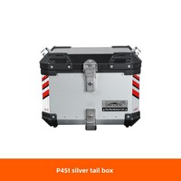 Boîte à bagages arrière en alliage d'aluminium LOBOO pour C400X/C400GT et porte-bagages arrière