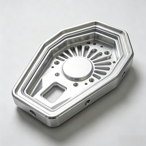 Drawing Custom CNC Milling Turning Aluminum Alloy <b>Enclosure</b> Various Structure Silver Black Anodized Heat Sink Machined Aluminum - Product Image 1