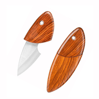 Mini Couteau de Poche Portable en Forme de Poisson pour Camping et Activités de Plein Air, Ouvre-Colis Express, Coupe-Légumes et Fruits
