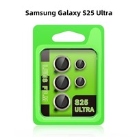 Film protecteur d'objectif d'appareil photo HD 9H CD Pattern Quick Stick Eagle Eye pour Samsung Galaxy S23 S24 S25 S26 Plus Ultra