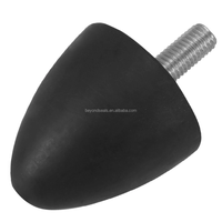 Supports de compression en caoutchouc personnalisés Supports sandwich amortisseurs Pare-chocs Isolateurs Goujon à vis Support en caoutchouc anti-vibration