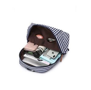 Sac à dos en toile pour étudiants, fabriqué en usine BSCI, sac d'école décontracté pour adolescents, filles et garçons, sac pour ordinateur portable - Product Image 3