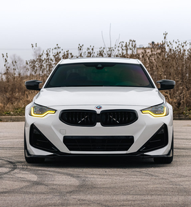 ダブルカラーDRLモジュールBMW 2シリーズG42 G87 M2 M240i 220 225 230レモンイエローとホワイトスイッチデイタイムランニングライト - Product Image 6