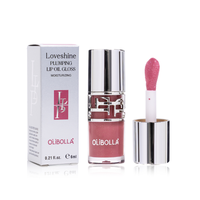 Harga Grosir OEM Lip Gloss Chrome Label Pribadi Lipgloss Glitter