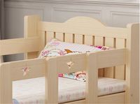 AILICHEN Meubles de chambre à coucher modernes Lit en bois massif Lits simples pour bébé