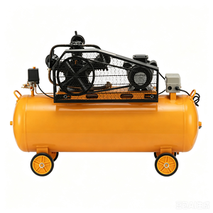 Compresor de Aire Portátil de Alta Potencia <span class=keywords><strong>7</strong></span>.5KW, Lubricado, con Tanque de 200L, Refrigerado por Aire y Accionado por Correa, de Fábrica China, Venta al Por Mayor - Product Image 4