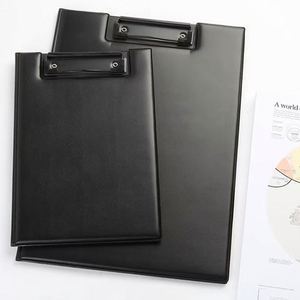 Verstärkte PU-Leder-Mappe, Individuelles Logo, Faltbarer A4/A5 Büro-Organizer, Ideales Geschenk für Studenten, Lehrer & Profis - Product Image 1