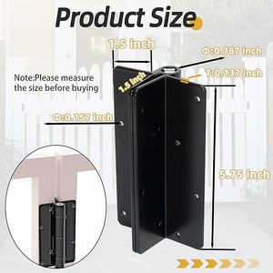 <span class=keywords><strong>Cerniere</strong></span> <span class=keywords><strong>per</strong></span> Porte Divine 5 3/4 <span class=keywords><strong>in</strong></span> Acciaio con Chiusura Morbida e Regolazione 3D <span class=keywords><strong>per</strong></span> <span class=keywords><strong>Cancelli</strong></span> <span class=keywords><strong>in</strong></span> Metallo, Vinile, <span class=keywords><strong>Ferro</strong></span> e Legno - Product Image 2