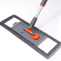 Machine de fabrication bon marché couverture recharge éponge base rectangle facile ensemble mini tête magique rotative chenille vadrouille en microfibre plate