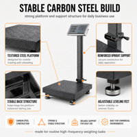 Báscula Industrial de Banco, Capacidad 300kg, 400x500mm, Pantalla LCD, Modelo TCS, OEM/ODM Personalizable, Precisión 10g, Marca Keli