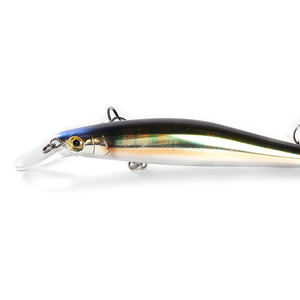 Leurre <span class=keywords><strong>de</strong></span> pêche en <span class=keywords><strong>mer</strong></span> Minnow appât dur coulant leurre Minnow 100mm <span class=keywords><strong>Silence</strong></span> pour bar - Product Image 2