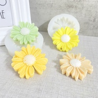 Kerzenform Sonnenblume Aromatherapie-Kerze Silikonform DIY Gänseblümchen Handgemachte Seife Duftstein Gips-Ornament