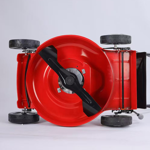 21 Inch Industrial Gasoline Lawn Mower 6.5HP 196cc 4-Stroke <b>Petrol</b> Grass <b>Cutter</b> With Loncin Engine 8-Level Adjustment XH-LX21S X - Product Image 4