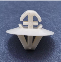 Nouveaux clips de fixation en plastique blanc à poussoir pour garnitures automobiles, pare-chocs, doublures de garde-boue, garnitures intérieures, trou de 12 mm, ajustement universel, durables