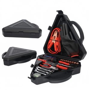 Kit d'outils d'urgence pour voiture, évasion routière, sauvetage, déverrouillage, marteau de sécurité, brise-vitre, déverrouillage de porte, câble de démarrage, booster de démarrage, vente chaude - Product Image 4