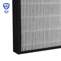 Filtre de remplacement en tissu synthétique HEPA et charbon actif pour purificateurs d'air - Vente en gros usine