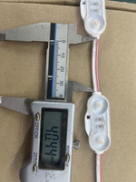 Module LED 4518 IP66 avec puce 2835 LED, blanc chaud, couleur unique, CRI 95 élevé, DC 12V, garantie 3 ans pour panneau publicitaire extérieur