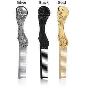 Pettine Tascabile Pieghevole in Lega di Zinco, Mini Pettine da Viaggio per Baffi, <span class=keywords><strong>Barba</strong></span> <span class=keywords><strong>e</strong></span> Acconciatura, Pettine per <span class=keywords><strong>Barba</strong></span> - Product Image 3