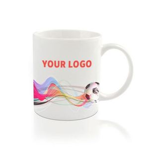 Wholesale 11oz Porcelain White Blank Sublimation Mug Personalized Event Advertising <b>Gift</b> and Promotion Ceramic Coffee Cup - Product Image 4
