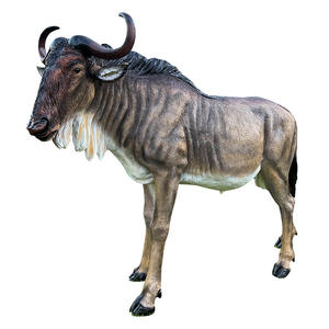 Sculpture en fibre de verre écologique, animal réaliste simulé, décoration de paysage forestier de parc extérieur, petit modèle - Product Image 5