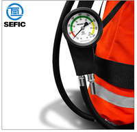 Équipement de lutte contre l'incendie de cylindre de fibre de carbone de Scba de prix d'appareil respiratoire de longue durée de vie pour le marché européen