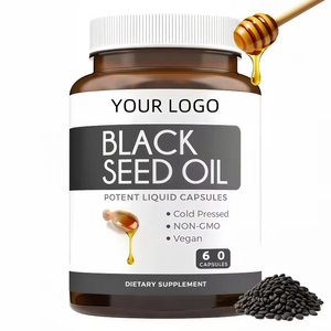 Nouveau Style Supplément De Santé Organique En Vrac Mousse De Mer Miel Huile Extra Vierge Huile Pressée À Froid Capsules D'huile De Graines Noires pour La Digestion - Product Image 1