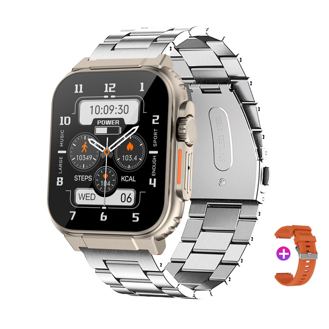 A70 Smart Watch 1.96 Inch IP68 TFT Waterproof Screen Fitness Tracker Monitoring APP Reloj Wristbands SmartWatch for Android Ios