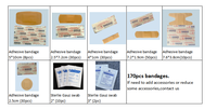 Vente en gros de trousses de survie en plein air personnalisées, mini trousse de premiers soins en EVA, boîte étanche, petite trousse de premiers soins pour la maison et l'extérieur