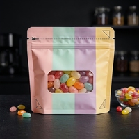 Sachets Doypack refermables personnalisés avec logo, qualité alimentaire, à fermeture éclair, pour fromage en bâtonnets, graines de melon, chocolat, bonbons, noix