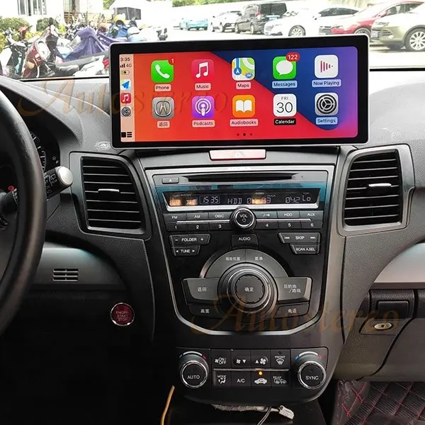 12.3 ''Android 10.0 4 64G GPS per Auto per Acura MDX 2008-2013 unità principale di navigazione lettore multimediale registratore Radio automatico Stereo automatico