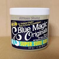 Acondicionador Capilar Blue Magic con Aceites Naturales (Aceite de Ricino, Té Verde, Jojoba, Aloe, Cártamo) - Fórmula Concentrada para Adultos