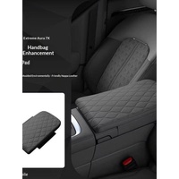 Housse de boîte d'accoudoir en cuir et coussin de rehaussement pour rangement central pour Zeekr 7X – Accessoires de modification de l'espace de rangement intérieur